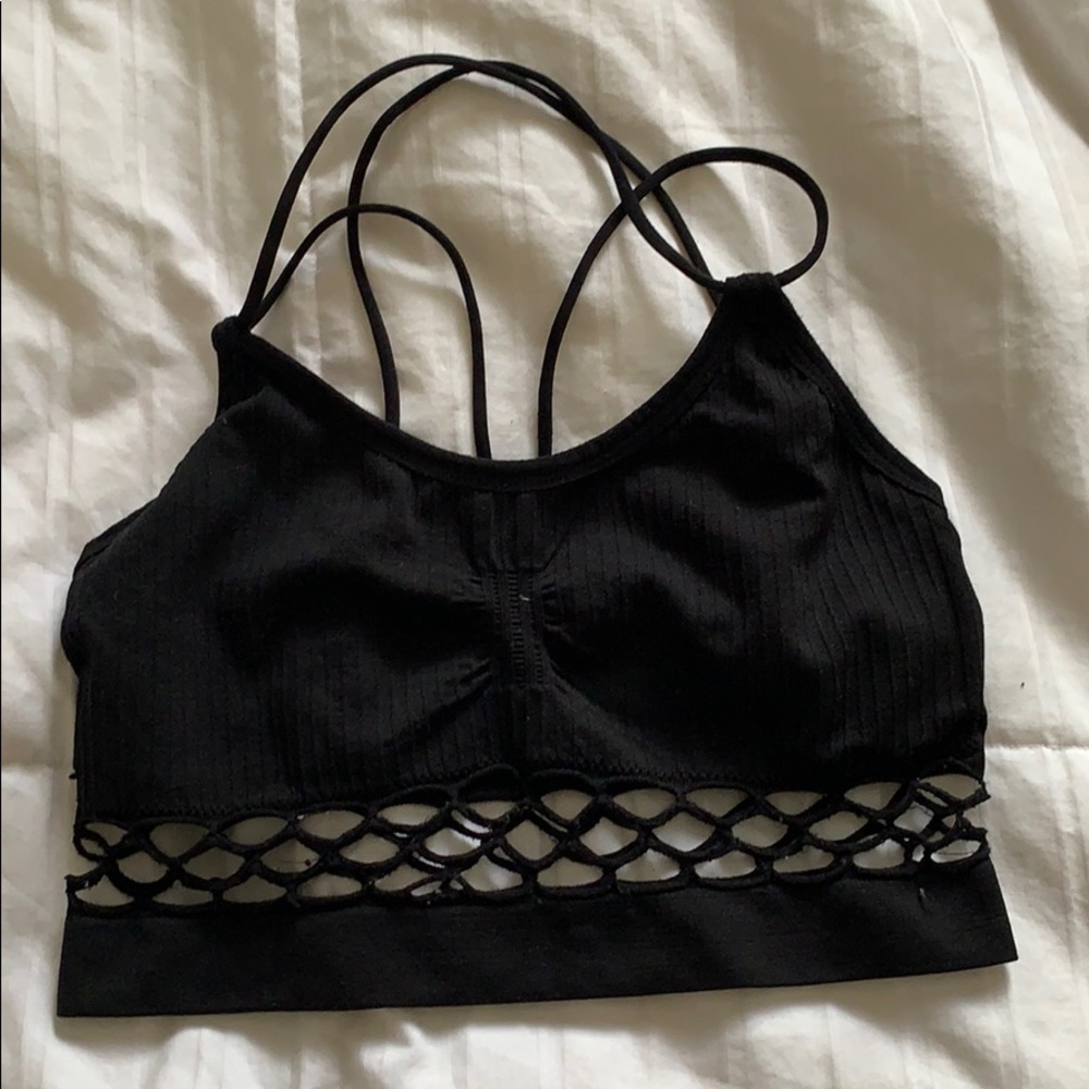 Fishnet bralette